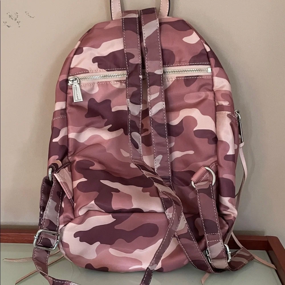 Rebecca Minkoff Pink Camouflage Backpack - Picture 2 of 5